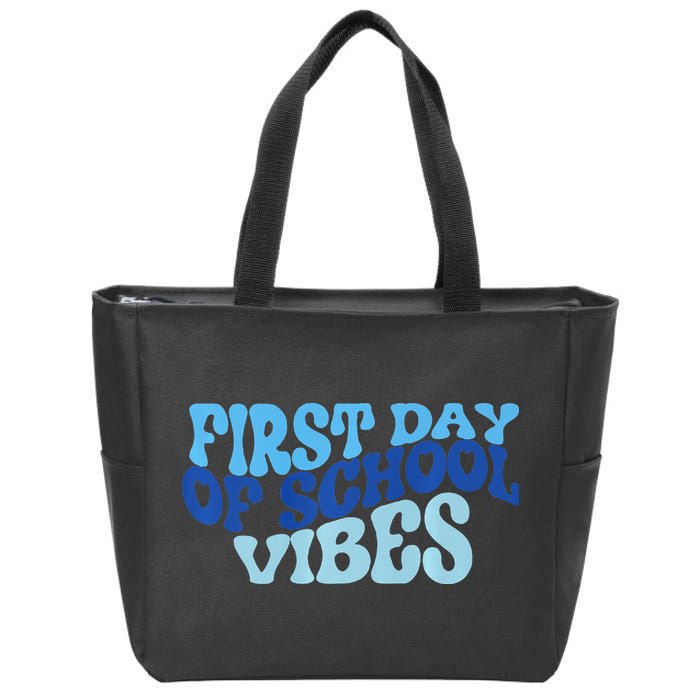 First Day Of School Vibes Zip Tote Bag