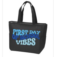 First Day Of School Vibes Zip Tote Bag