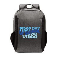 First Day Of School Vibes Vector Backpack