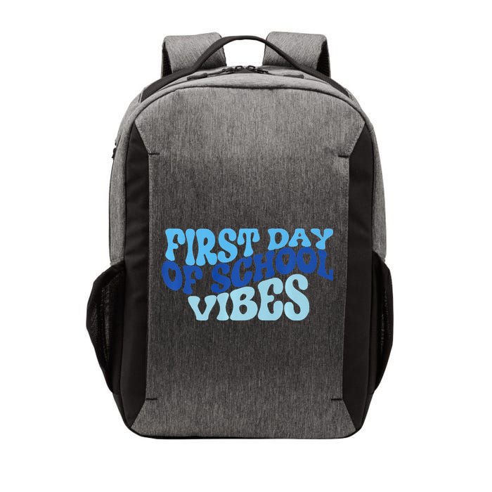 First Day Of School Vibes Vector Backpack