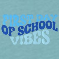 First Day Of School Vibes Sueded Cloud Jersey T-Shirt