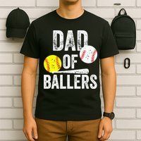 Funny Dad of Baseball and Softball Player T-Shirt