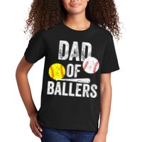 Funny Dad of Baseball and Softball Player Kids T-Shirt