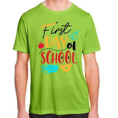 First Day Of School Cute Gift Adult ChromaSoft Performance T-Shirt