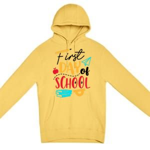 First Day Of School Cute Gift Premium Pullover Hoodie