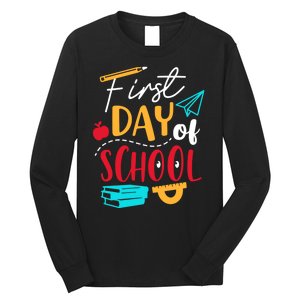 First Day Of School Cute Gift Long Sleeve Shirt