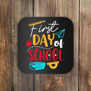 First Day Of School Cute Gift Coaster