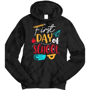 First Day Of School Cute Gift Tie Dye Hoodie