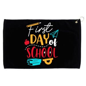 First Day Of School Cute Gift Grommeted Golf Towel