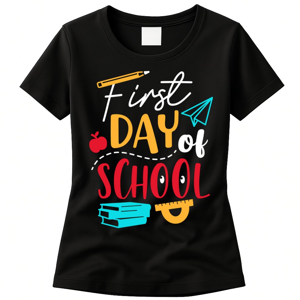 First Day Of School Cute Gift Womens T-Shirt