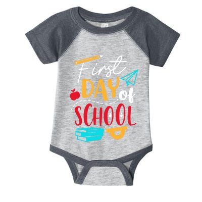 First Day Of School Cute Gift Infant Baby Jersey Bodysuit