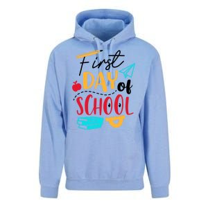 First Day Of School Cute Gift Unisex Surf Hoodie