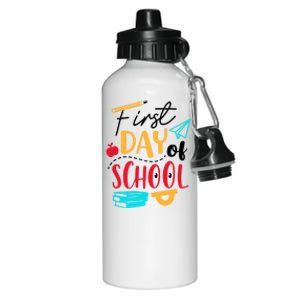 First Day Of School Cute Gift Aluminum Water Bottle