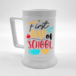 First Day Of School Cute Gift Beer Stein