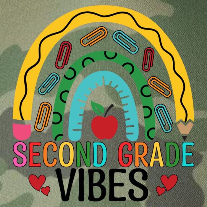 First Day Of 2Nd Grade Team Second Grade Vibes Rainbow Gift Legacy Tie Dye Trucker Hat