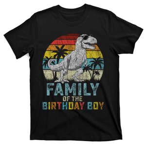 Family Dinosaur Of The Birthday Matching Family T-Shirt