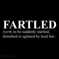Fartled Definition Of A Fart Funny Flexfit Unipanel Trucker Cap