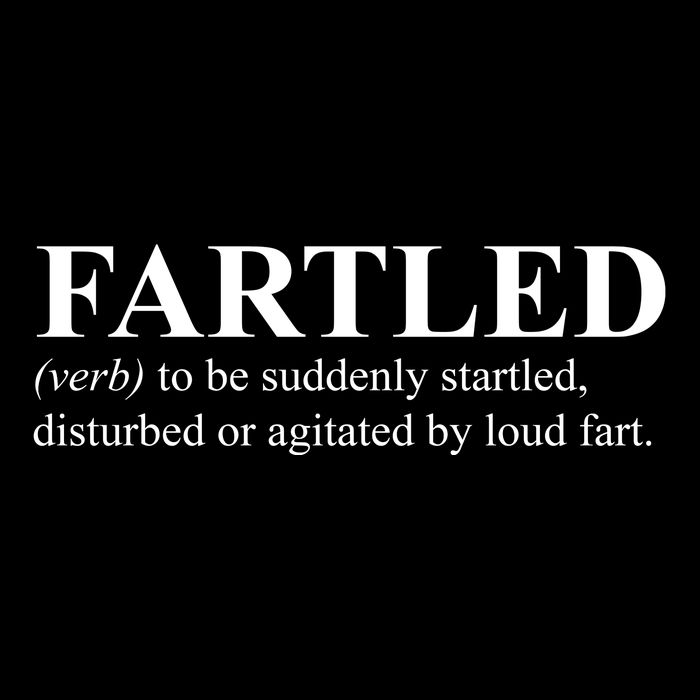 Fartled Definition Of A Fart Funny Performance Shirt