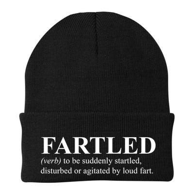 Fartled Definition Of A Fart Funny Beanie
