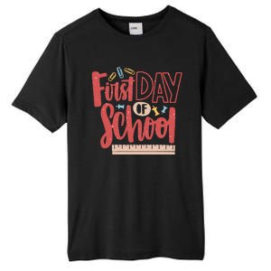 First Day Of School Cute Education Tall Fusion ChromaSoft Performance T-Shirt