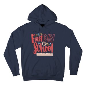 First Day Of School Cute Education Hoodie