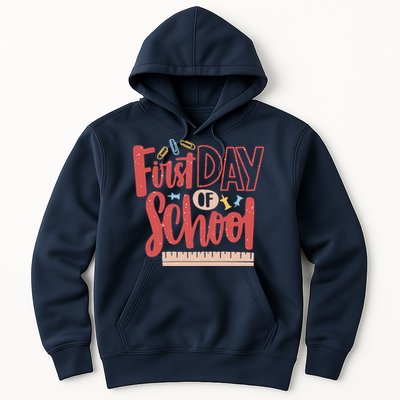 First Day Of School Cute Education Hoodie