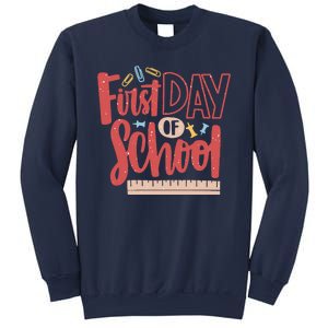 First Day Of School Cute Education Sweatshirt