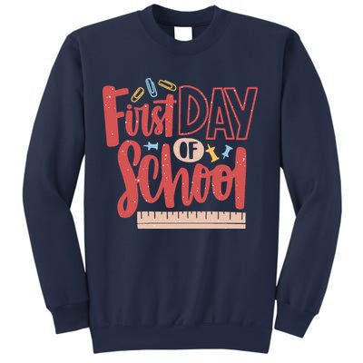 First Day Of School Cute Education Sweatshirt