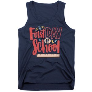 First Day Of School Cute Education Tank Top