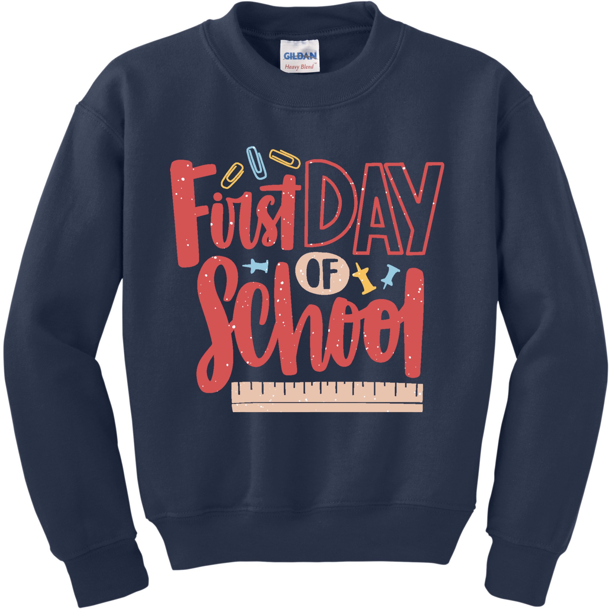 First Day Of School Cute Education Kids Sweatshirt