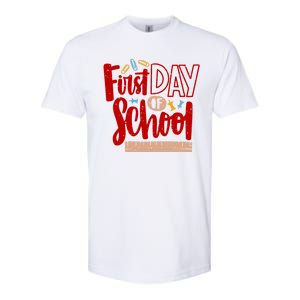 First Day Of School Cute Education Softstyle CVC T-Shirt