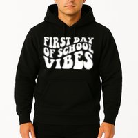 First Day Of School Vibes Retro Hoodie