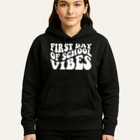 First Day Of School Vibes Retro Hoodie