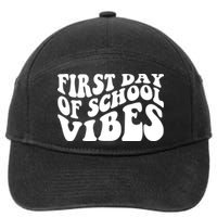 First Day Of School Vibes Retro 7-Panel Snapback Hat