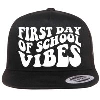 First Day Of School Vibes Retro Flatbill Hat