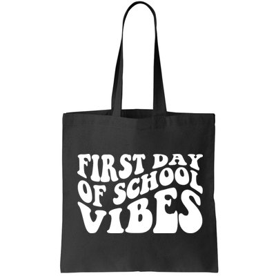 First Day Of School Vibes Retro Bag