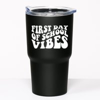 First Day Of School Vibes Retro Tumbler
