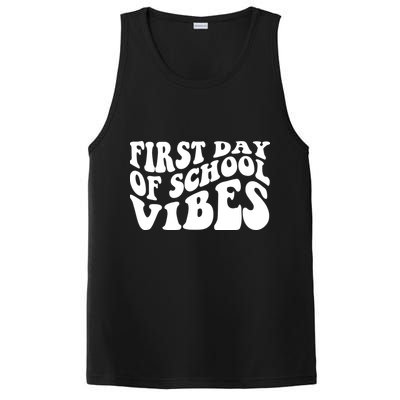 First Day Of School Vibes Retro PosiCharge Competitor Tank