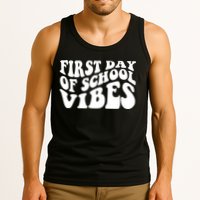 First Day Of School Vibes Retro Tank Top