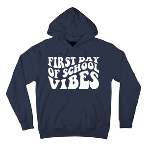 First Day Of School Vibes Retro Hoodie