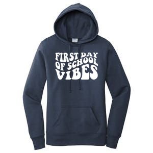 First Day Of School Vibes Retro Women's Pullover Hoodie