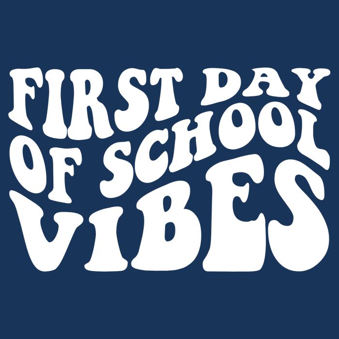 First Day Of School Vibes Retro Infant Baby Jersey Bodysuit