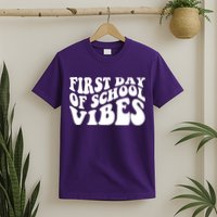 First Day Of School Vibes Retro T-Shirt