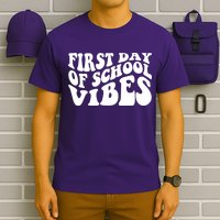 First Day Of School Vibes Retro T-Shirt