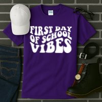First Day Of School Vibes Retro Tall T-Shirt