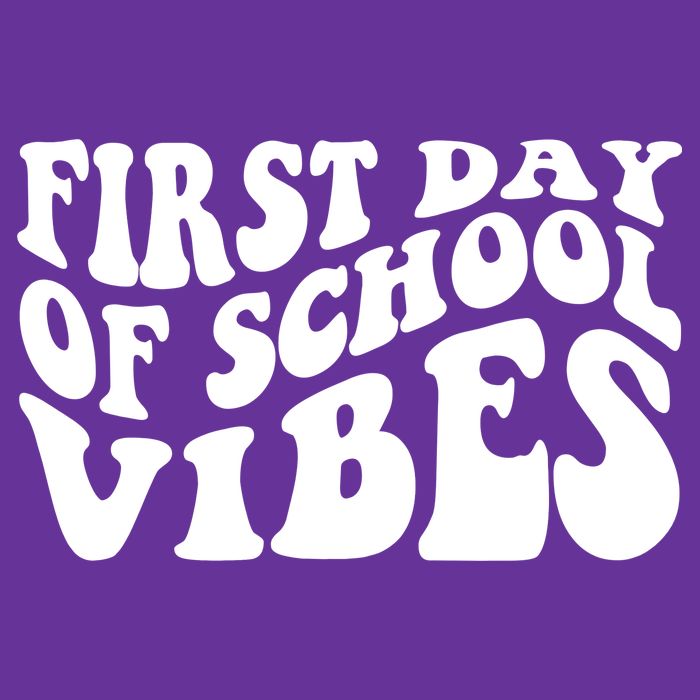 First Day Of School Vibes Retro Tall T-Shirt