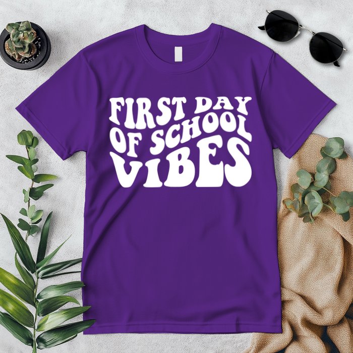 First Day Of School Vibes Retro Premium T-Shirt
