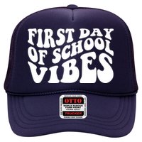 First Day Of School Vibes Retro Hat
