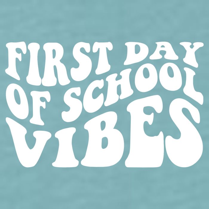First Day Of School Vibes Retro Sueded Cloud Jersey T-Shirt