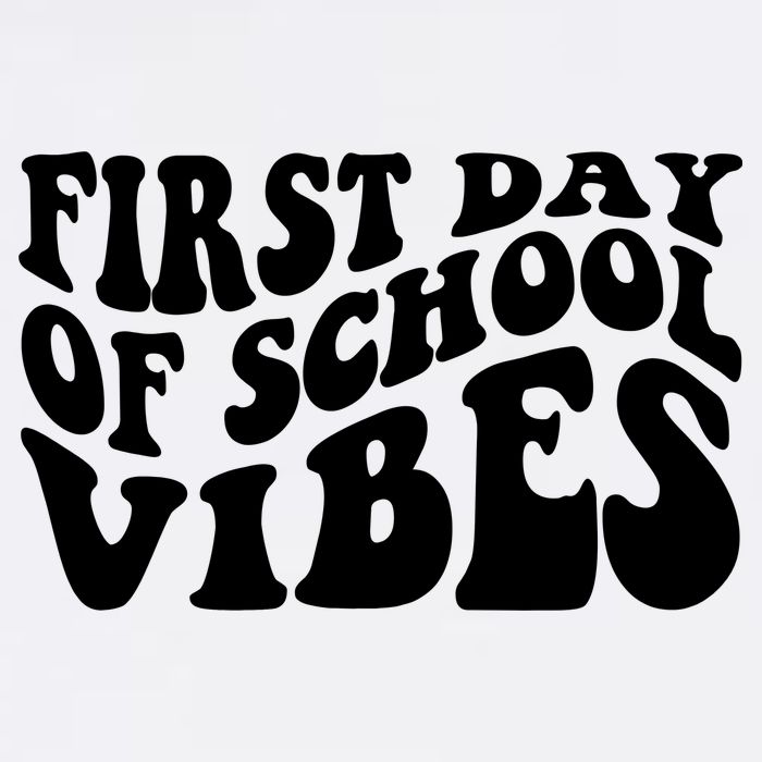 First Day Of School Vibes Retro Garment-Dyed Sweatshirt